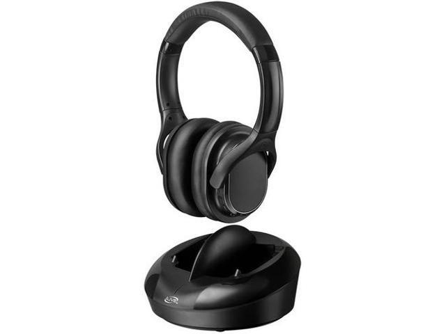 iLive IAHRF79B Radio Frequency Wireless Headphones with Base (Black)