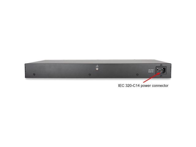 Lenovo 7Z360012WW 24-Ports 1U Rack Mount Layer-3 CE0128PB Switch