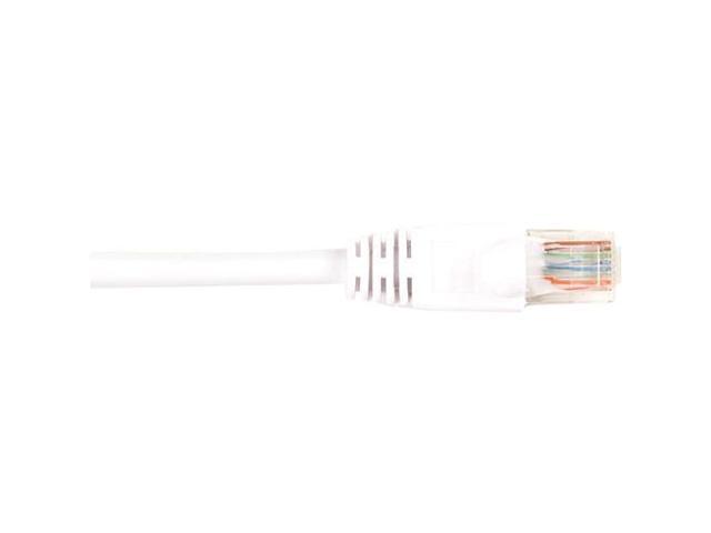 Black Box CAT6 Value Line Patch Cable, Stranded, White, 1-ft. (0.3-m)