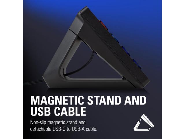 Elgato - Stream Deck XL Wired Keypad with Back Lighting - Black - image 4