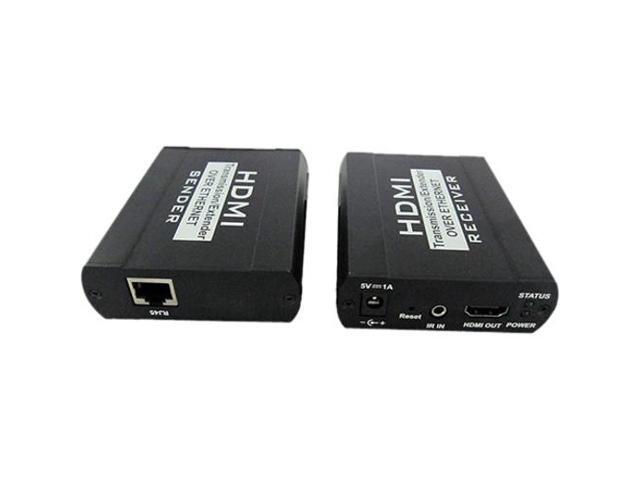 4XEM HDMI Extender - 1 Input Device - 1 Output Device - 328.08 ft Range - 2 x Network (RJ-45) - 1 x HDMI In - WUXGA - 1920 x 1200 - Twisted Pair -.