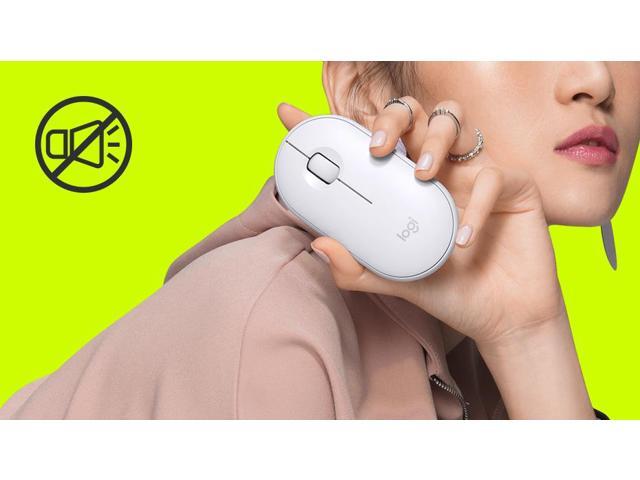 Logitech Pebble M350 Mouse Rf Wireless+Bluetooth Optical 1000 Dpi Ambidextrous