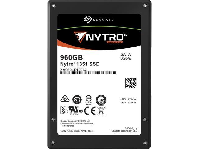 Seagate Nytro 1351 960GB SATA 6Gb/s 3D TLC 2.5-Inch Data Center SSD - XA960LE10063