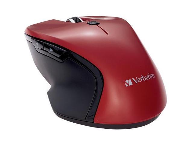 Verbatim USB-C™ Wireless Blue LED Mouse Red 70246