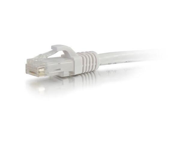 C2G 50774 25 ft. Cat6a Snagless Unshielded (UTP) Ethernet Network Patch Cable - White