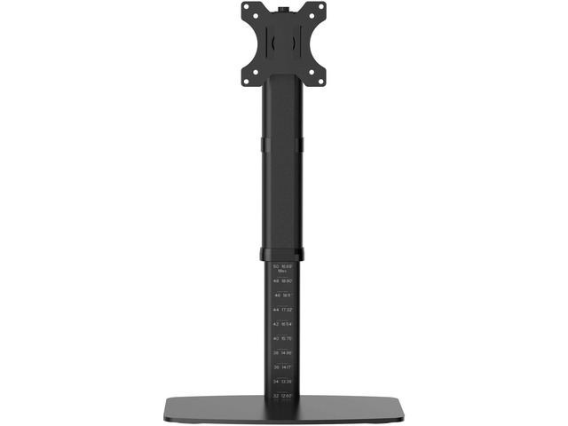 Tripp Lite Single-Display Monitor Stand - Height Adjustable, 17' to 27' Monitors - Up to 27' Screen Support - 13.23 lb Load Capacity - 21.3' Height...