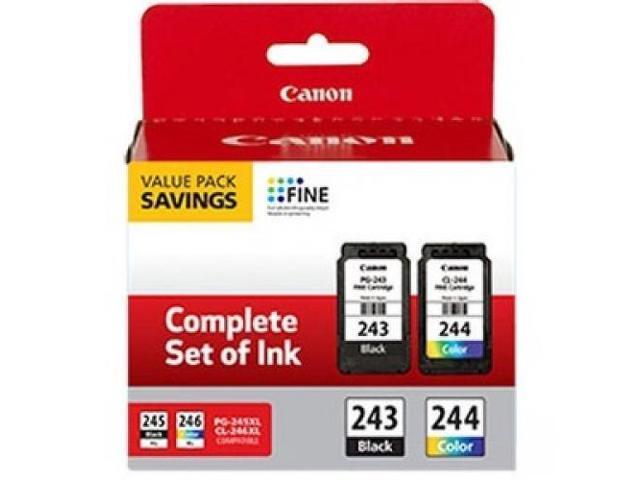 Canon - 243 / CL-244 Value Pack Standard Capacity Ink Cartridges - Black/Cyan/Magenta/Yellow - image 6