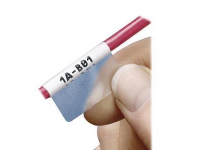 Panduit S100X150VAC P1 Cassette Self-Lam Label Vinyl 1X1.55 Poa Clear/White