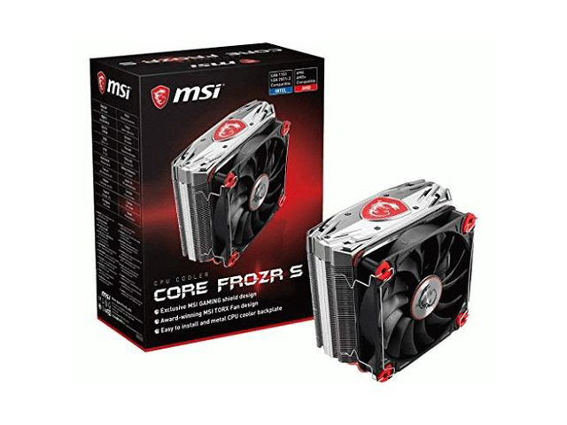 MSI - COREFROZRS - MSI Core Frozr S - Processor cooler - (for: LGA775, LGA1156, AM2, AM2+, LGA1366, AM3, LGA1155, AM3+,
