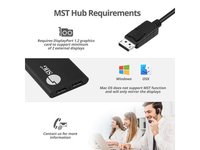 1x2 DP 1.2 to DisplayPort MST Splitter - image 4