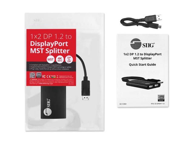 1x2 DP 1.2 to DisplayPort MST Splitter - image 3