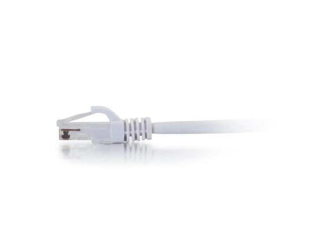 C2G 50769 10 ft. Cat6a Snagless Unshielded (UTP) Ethernet Network Patch Cable - White
