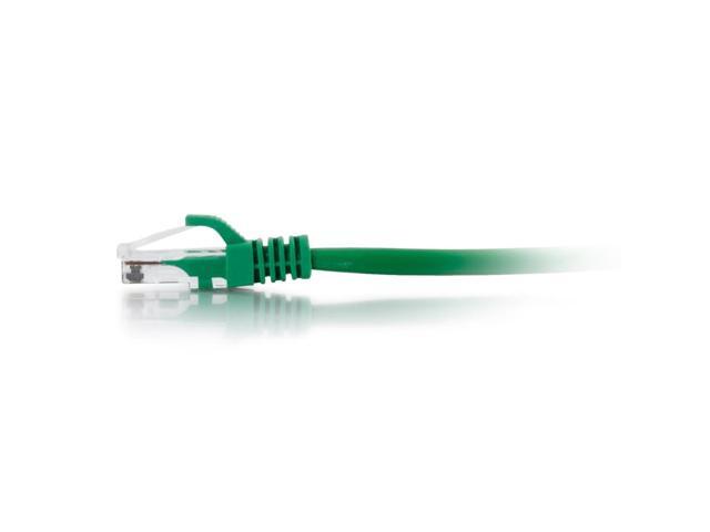 C2G 50779 1 ft. Cat6a Snagless Unshielded (UTP) Ethernet Network Patch Cable - Green