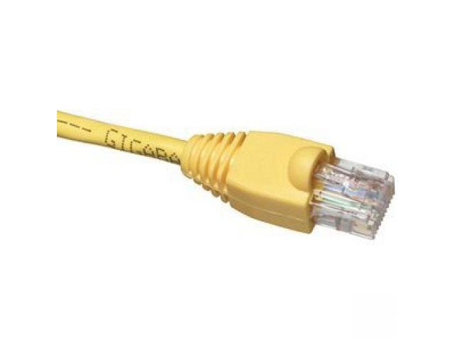 BLACK BOX EVNSL644-0025 CAT6 550MHZ STR UTP PVC SNG YL 25FT