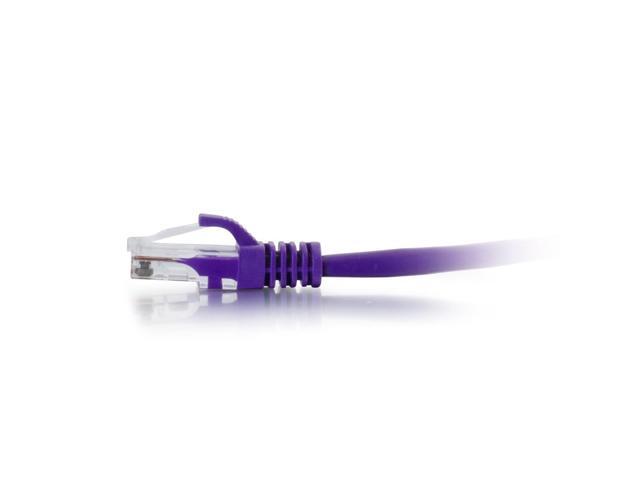 C2G 50820 4 ft. Cat6a Snagless Unshielded (UTP) Ethernet Network Patch Cable - Purple
