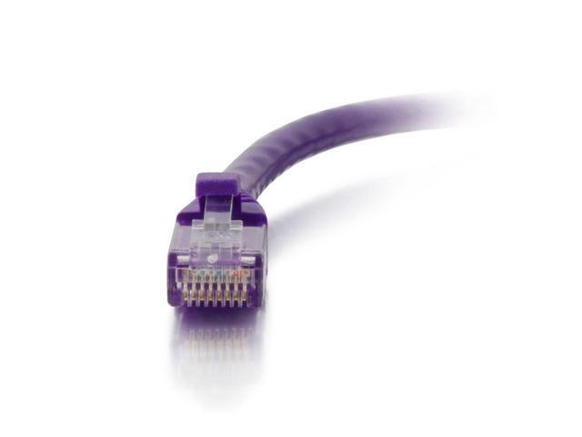 C2G 50820 4 ft. Cat6a Snagless Unshielded (UTP) Ethernet Network Patch Cable - Purple