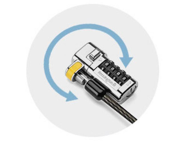 Kensington ClickSafe Combination Laptop Lock for Nano Security Slot 6ft. (K68104WW)