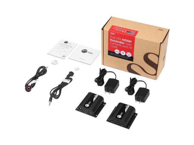 SIIG Full HD HDMI Extender over Cat5e/6 with IR 164ft CEH26011S1