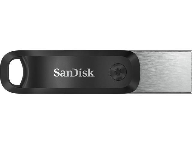 SanDisk - iXpand Flash Drive Go 256GB USB-A 3.0 to Apple Lightning for iPhone & iPad - Black / Silver - image 5