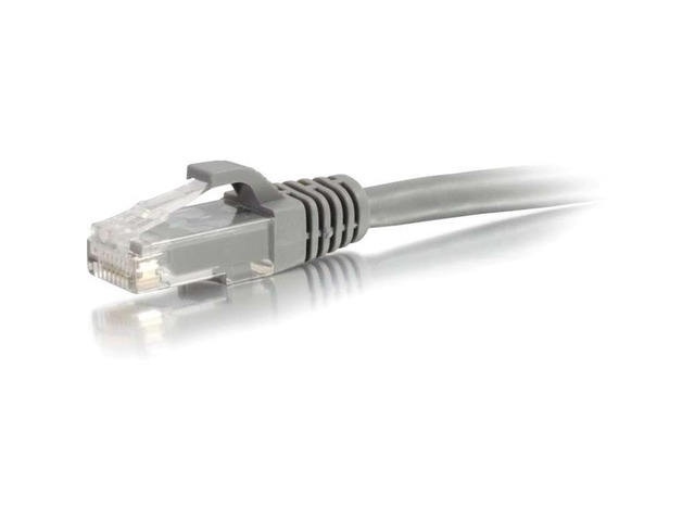 C2G 00671 C2G 35ft Cat6a Snagless Unshielded (UTP) Network Patch Cable - Gray - Category 6a for Network Device - RJ-45 Male - RJ-45 Male -...