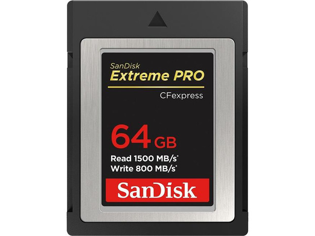 SanDisk - SDCFE-064G-ANCIN - Sandisk Extreme Pro Cfexpress Card, 64gb, Type Btype B