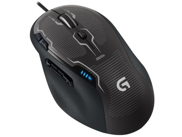 Logitech G500S Adjustable Weight Programmable 10 Buttons 1 x Wheel USB Wired Laser 200 - 8200 dpi Gaming Game Mouse