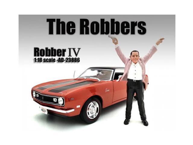 'The Robbers' Robber IV Figure For 1:18 Scale Models by American Diorama