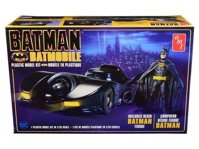 Skill 2 Model Kit Batmobile with Resin Batman Figurine 'Batman' (1989) 1/25 Scale Model by AMT