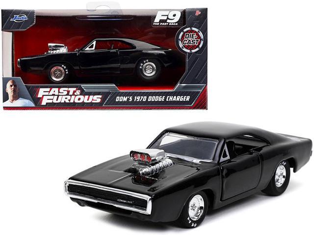Dom's 1970 Dodge Charger 500 Black 'Fast & Furious 9 F9' (2021) Movie 1/32 Diecast Model Car by Jada