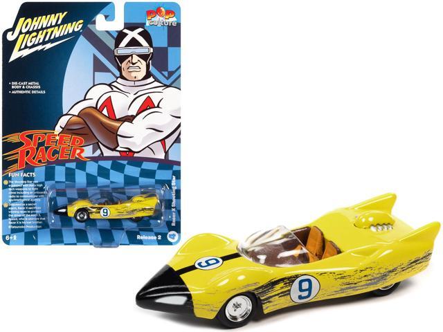 Racer X's Shooting Star (Raced Version) 'Speed Racer' (1967) TV Series 'Pop Culture' 2022 Release 2 1/64 Diecast Model Car by Johnny Lightning