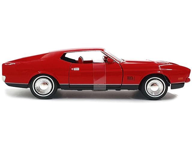 1971 Ford Mustang Mach 1 Red James Bond 007 'Diamonds are Forever' (1971) Movie 'James Bond Collection' Series 1/24 Diecast Model Car by Motormax