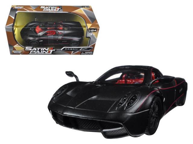Motormax 79502 1 by 24 Scale Diecast Pagani Huayra Matt Black Model Car
