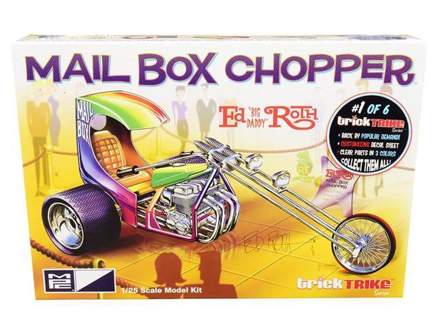 Skill 2 Model Kit Mail Box Chopper Trike (Ed 'Big Daddy' Roth's) 'Trick Trikes' Series 1/25 Scale Model by MPC