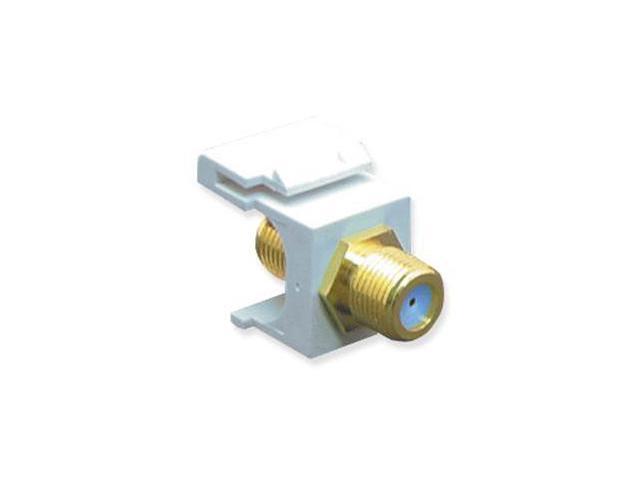 ICC IC107B9GWH MODULE, F-TYPE, GOLD PLATED, 3GHZ, WHITE