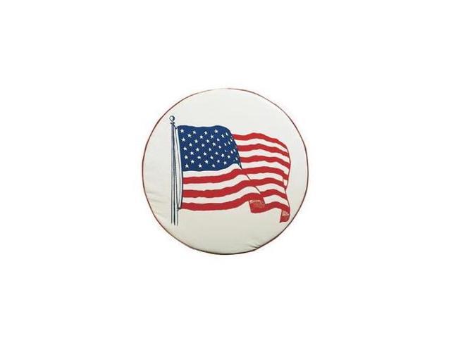 American Flag Spare Tire Patriot Cover Spare Tire Flag, Size B, 32.25 Inch Diame