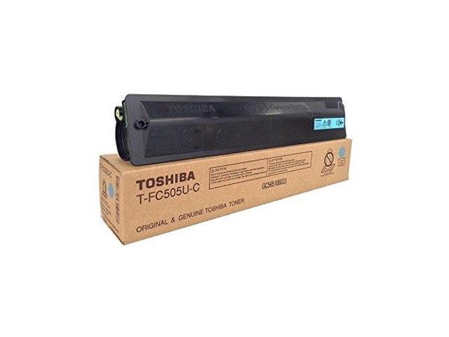 Toshiba TFC505UC E-Studio2505Ac 3005Ac 3505Ac 4505Ac 5005Ac Cyan Toner Cartridge (33600 Yield)