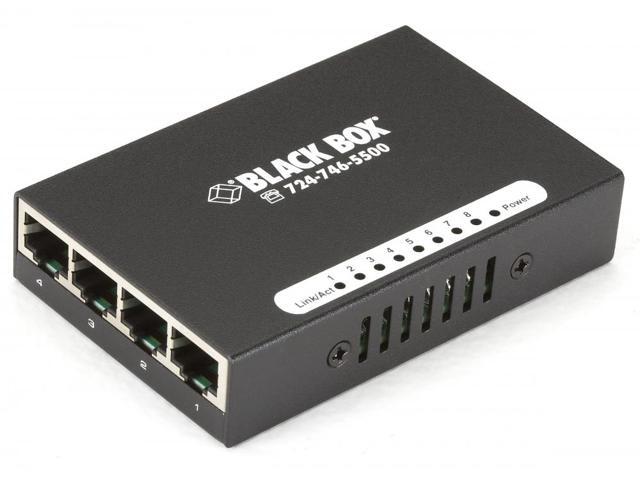 Black Box USB-Powered 10/100 8-Port Switch