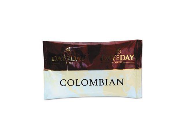 100% Pure Coffee, Colombian Blend, 1.5 oz Pack, 42 Packs/Carton 23001