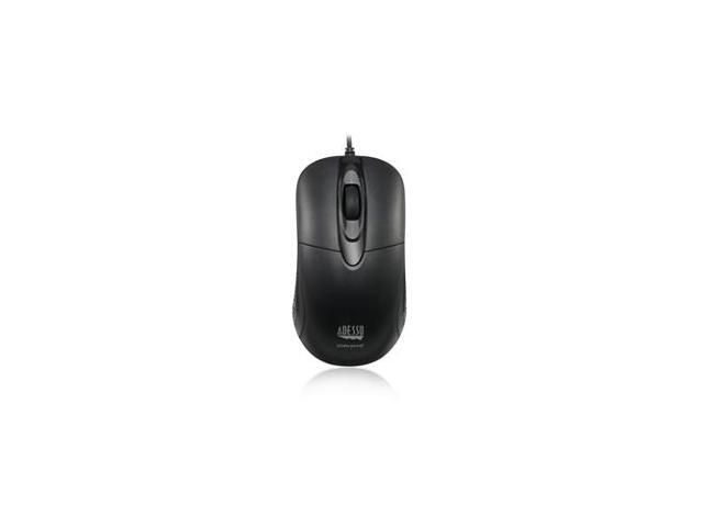 Adesso IMOUSE W4 MC iMouse W4 USB Wired Waterproof Antimicrobial Optial Mouse w 1000 DPI