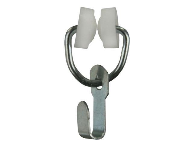 JR PRODUCTS 81155 JR Products 81155 Wheeled Curtain Carrier - Type B with Hook