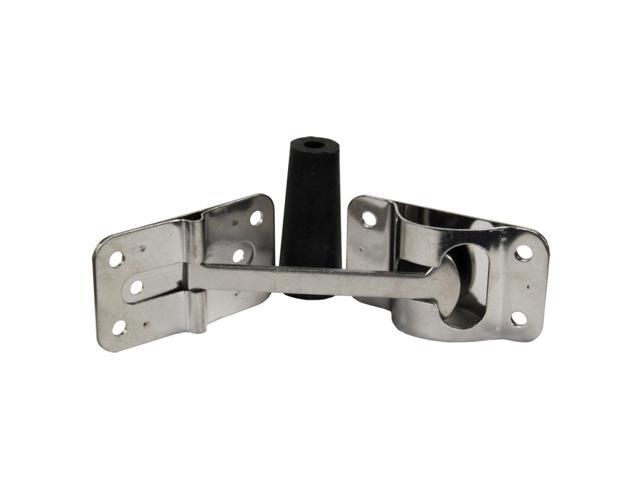 JR PRODUCTS 10615 JR Products 10615 Stainless Steel Flat T-Style Door Holder - 4'