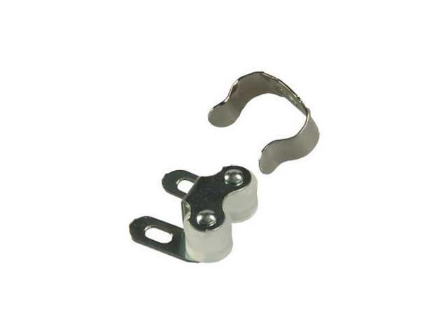 JR PRODUCTS 70225 JR Products 70225 Double Roller Cabinet Catch with Clip