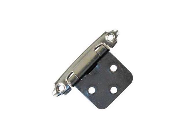 JR PRODUCTS 70575 JR Products 70575 Self-Closing Flush Mount Hinge - Satin Nickel