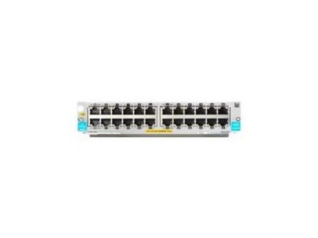 HEWLETT-PACKARD J9986A Aruba 24p 1000BASE-T PoE+ v3 zl2 Mod