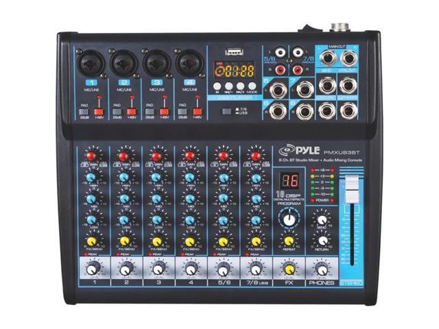 PYLE PMXU83BT 8 CH BT MIXER