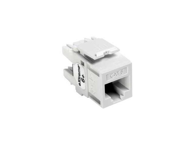 Leviton 61110-RW6 Cat. 6 Connector, White