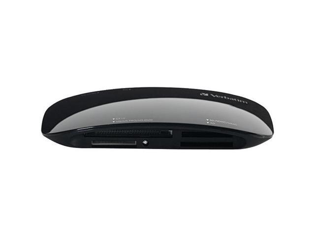 Verbatim Universal Card Reader, USB 2.0 - Black - USB 2.0 - Black
