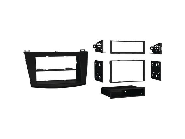 Metra - Dash Kit for Select 2010-2013 Mazda 3 DIN DDIN - Black - image 7