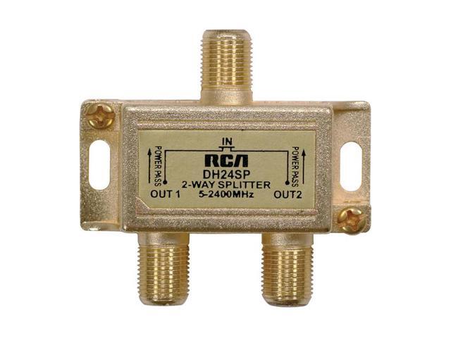 Audiovox 2-Way RCA Digital Plus Signal Splitter - 2-way - 2.4GHz - image 3