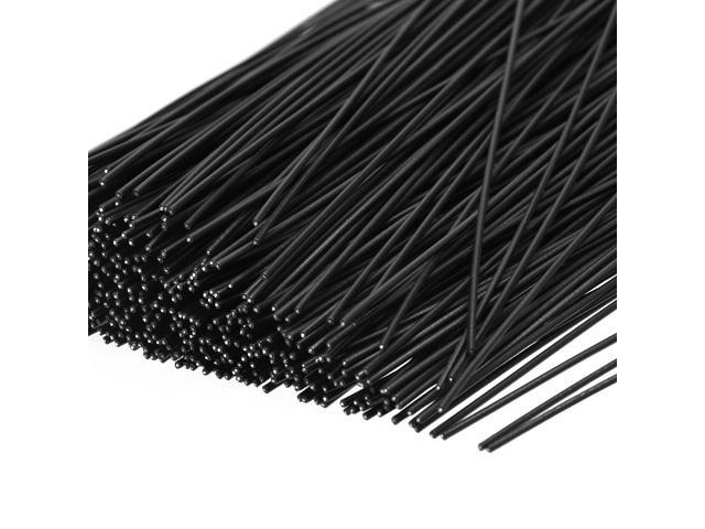 6 Inches Metallic Twist Ties Reusable Cable Cord Wire Ties Black 500pcs